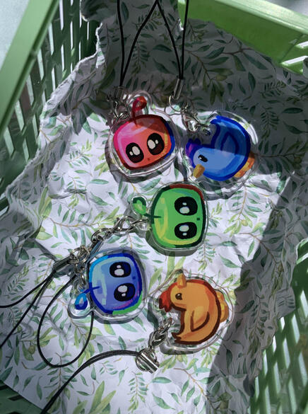 Stardew phone charms