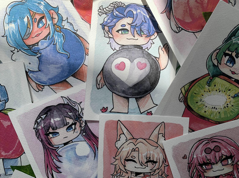 Fruity babies print Fruity babies print